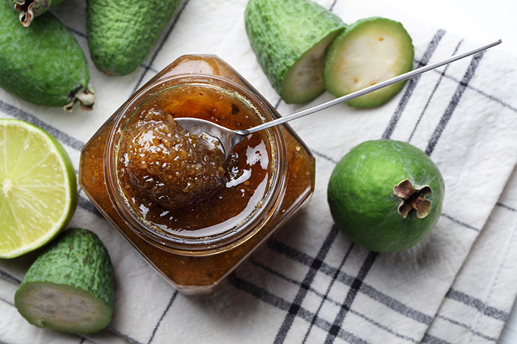 Feijoa Jam | Twisted Citrus