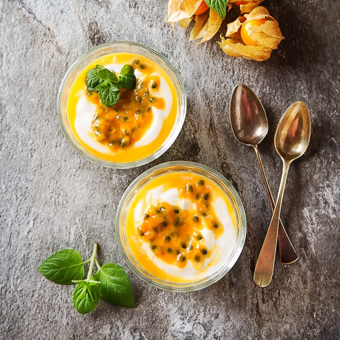 Passionfruit Posset