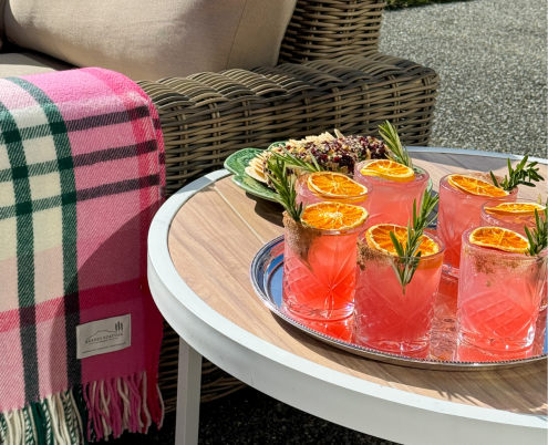 cranberry + grapefruit paloma