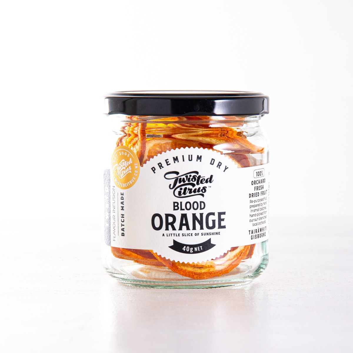 Buy Twisted Dried Fruit - Blood Oranges Online NZ