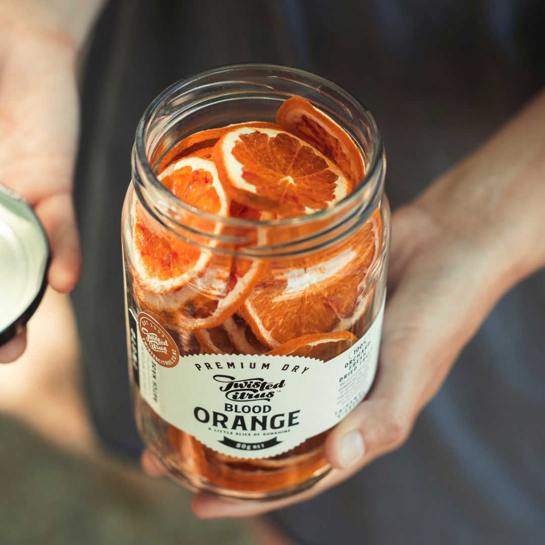 Buy Twisted Dried Fruit - Blood Oranges Online NZ