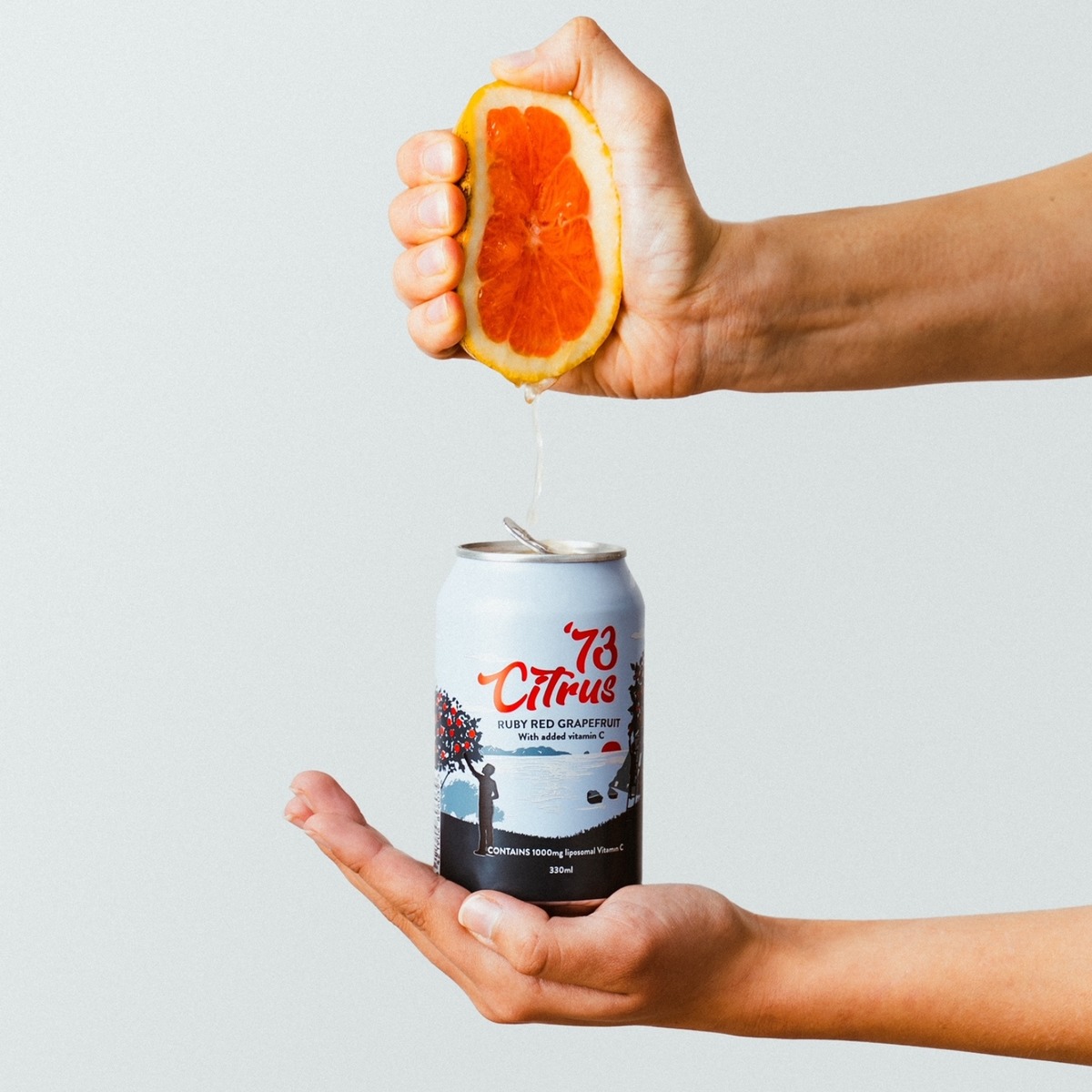 Buy Sparkling Ruby Red Grapefruit Drink Online NZ - Twisted Citrus