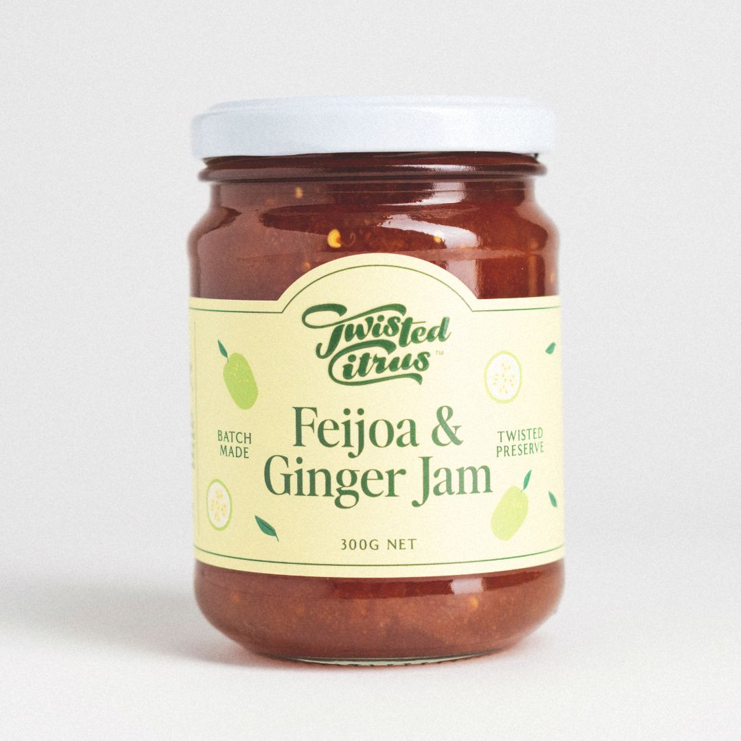 Buy Feijoa & Ginger Jam Online NZ - Twisted Citrus