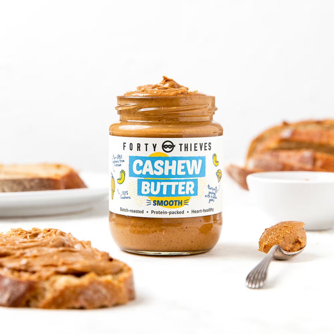 Buy Cashew Butter (Smooth) - Forty Thieves Online NZ
