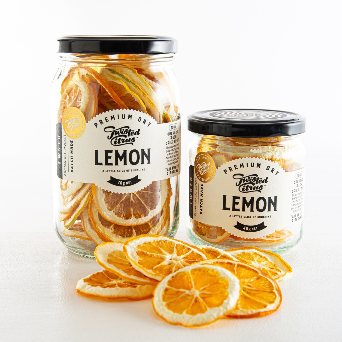 Buy Twisted Dried Fruit - Lemon Online NZ
