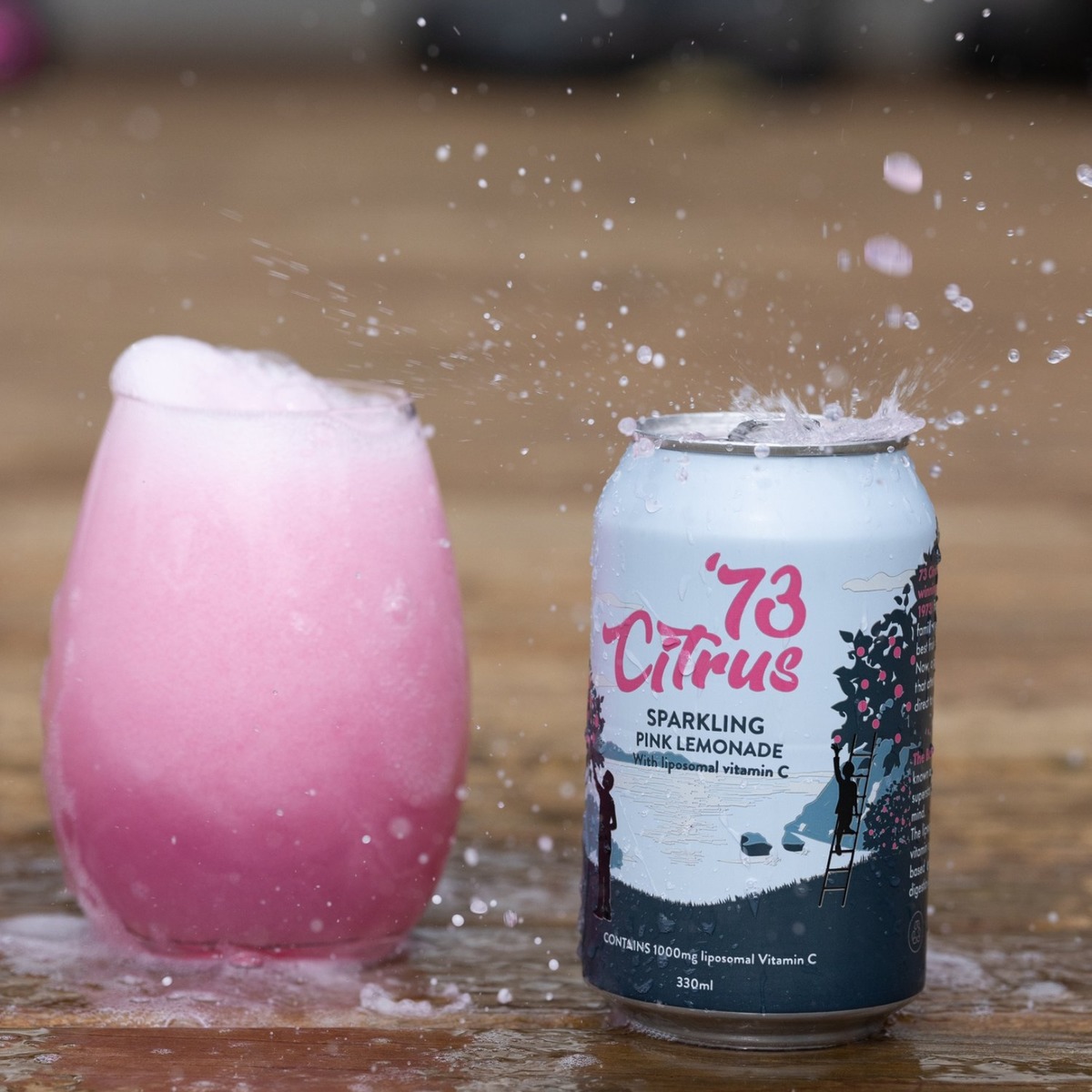 Buy Sparkling Pink Lemonade Drink Online NZ