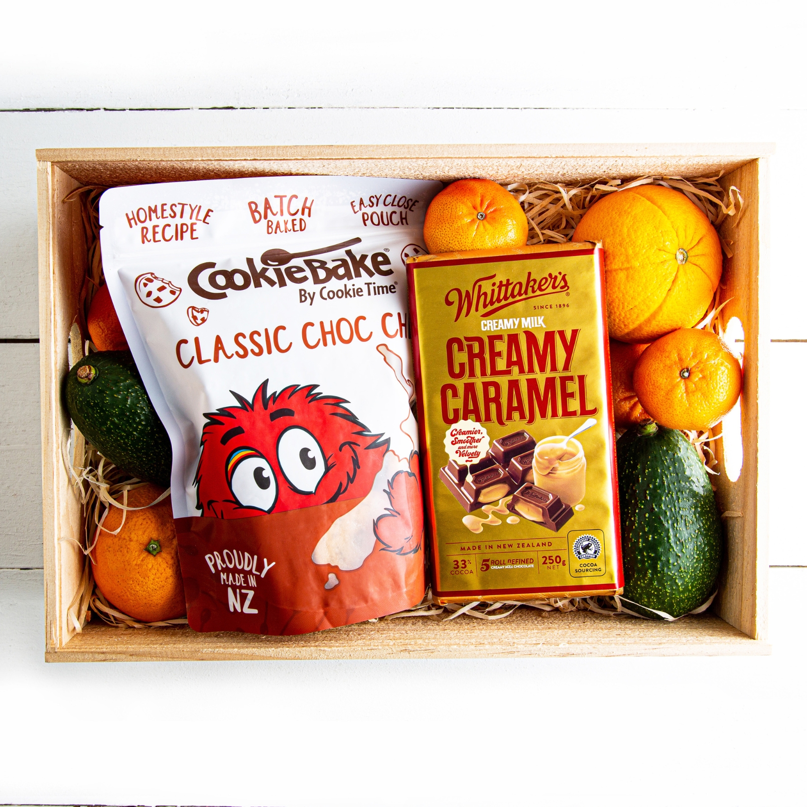 Buy The Sweet - Chocolate, Cookies & Fruit Gift Box  Online NZ - Twisted Citrus