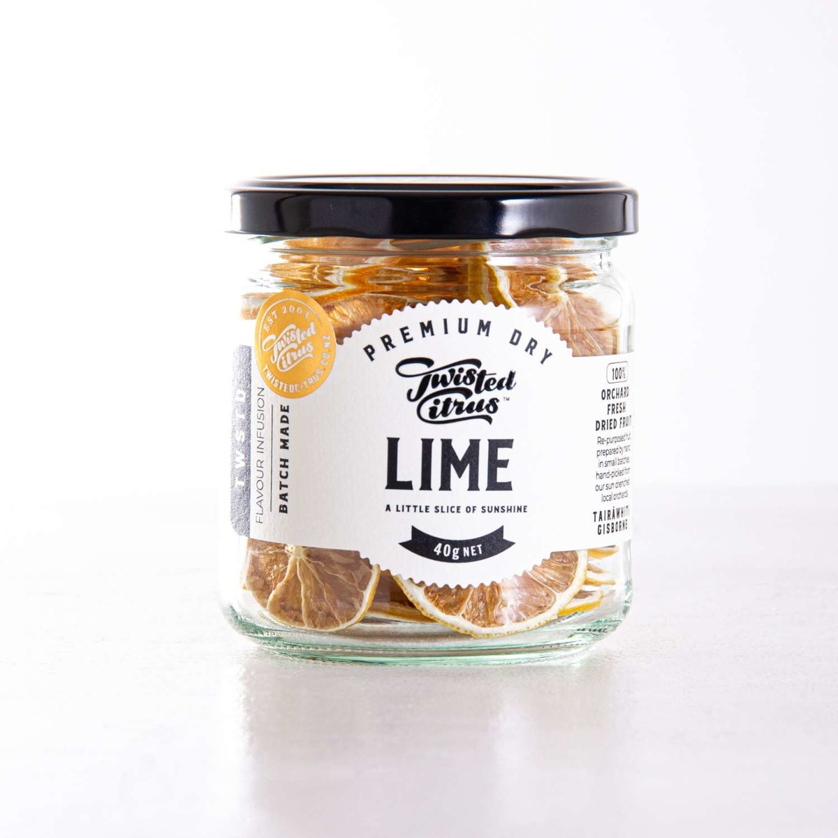 Twisted Dried Fruit - Lime
