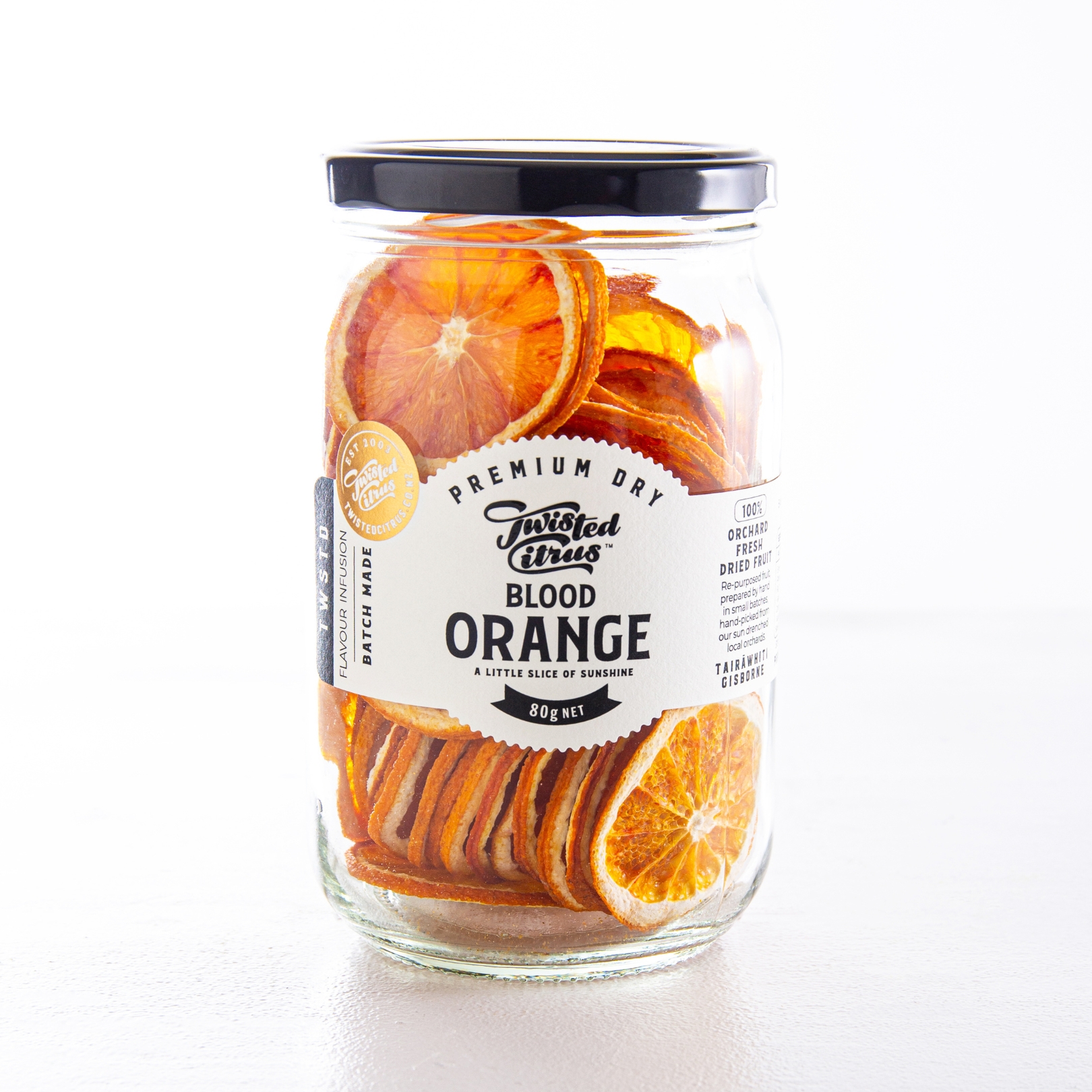 Buy Twisted Dried Fruit - Blood Oranges Online NZ