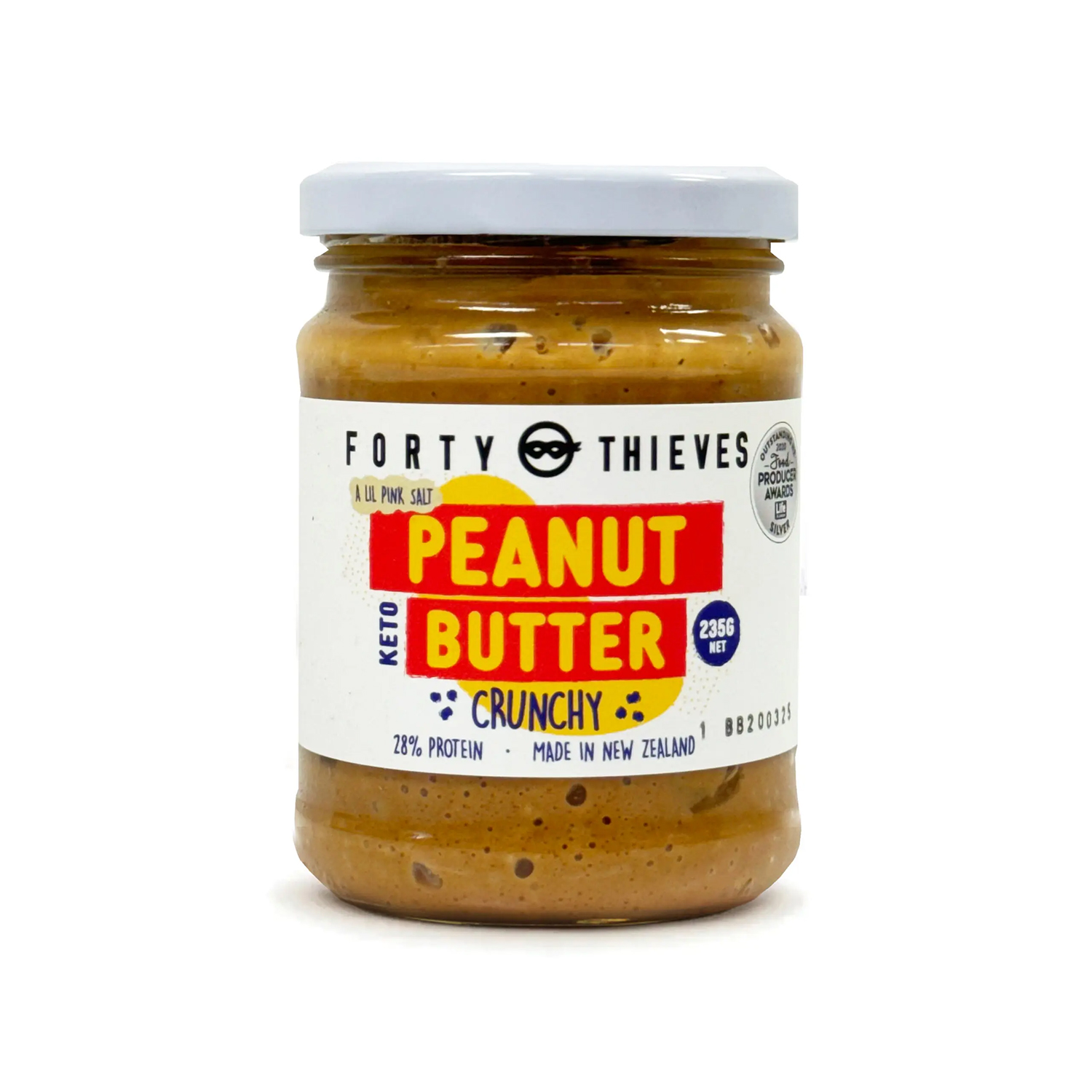 Buy Peanut Butter (Crunchy) - Forty Thieves Online NZ