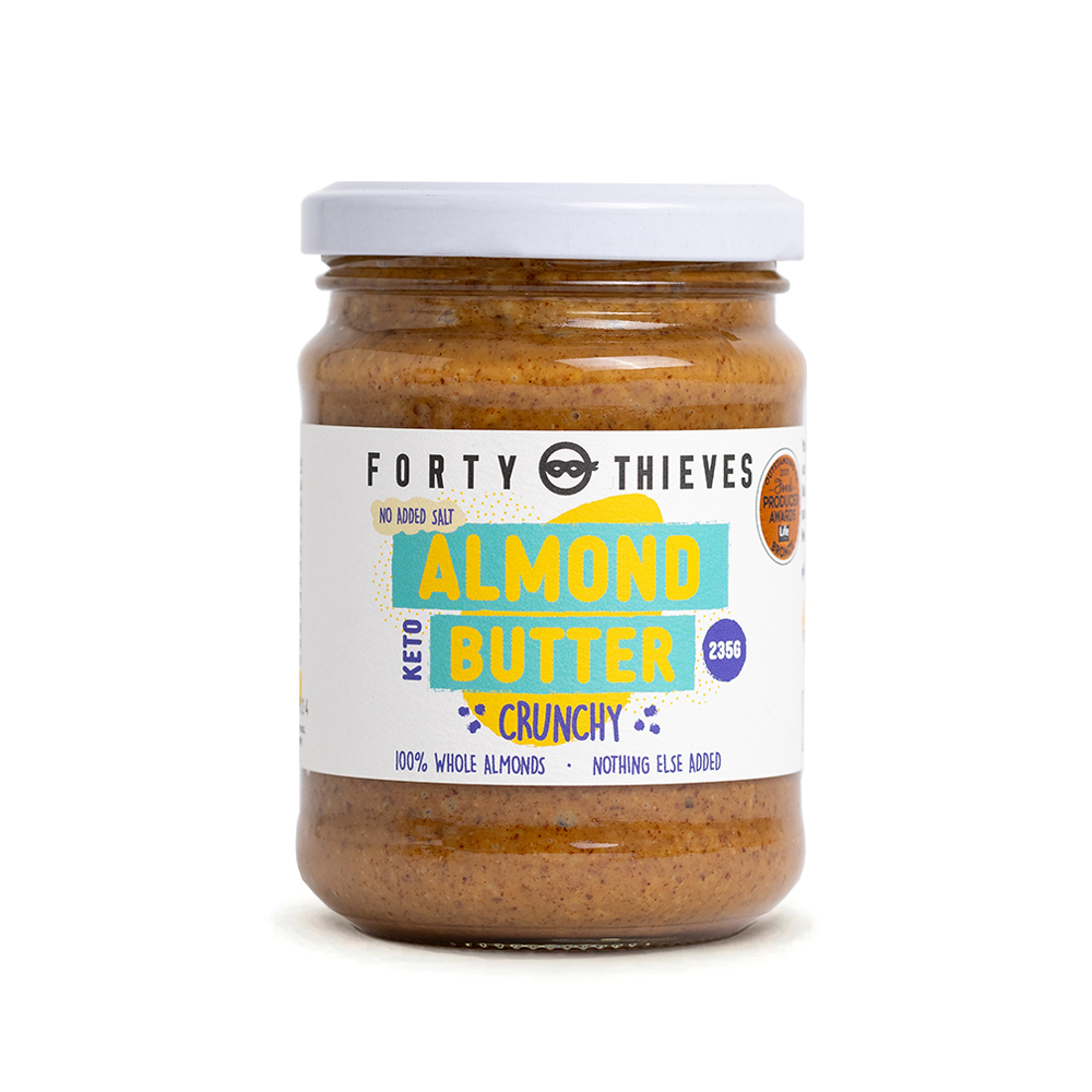 Buy Almond Butter (Crunchy) - Forty Thieves Online NZ