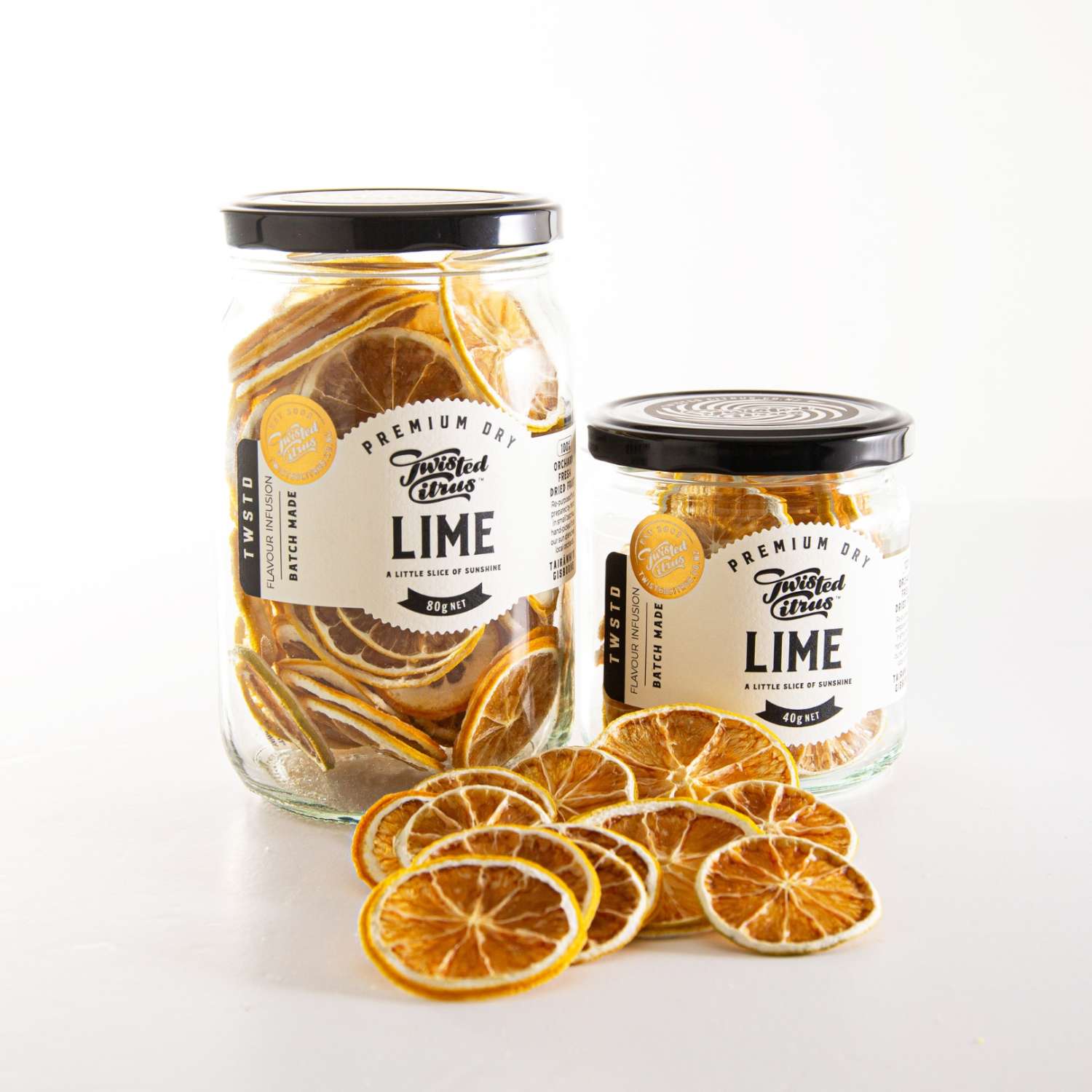 Twisted Dried Fruit - Lime
