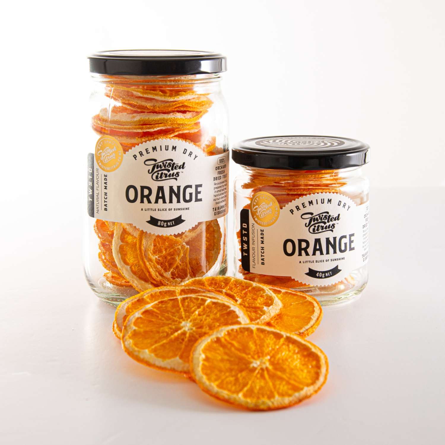 Buy Twisted Dried Fruit - Blood Oranges Online NZ