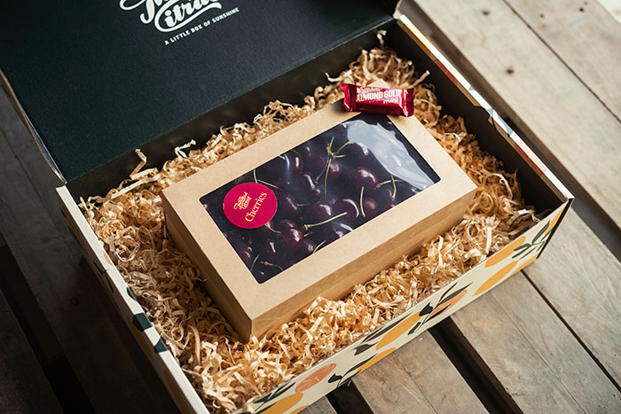 Cherry gift box
