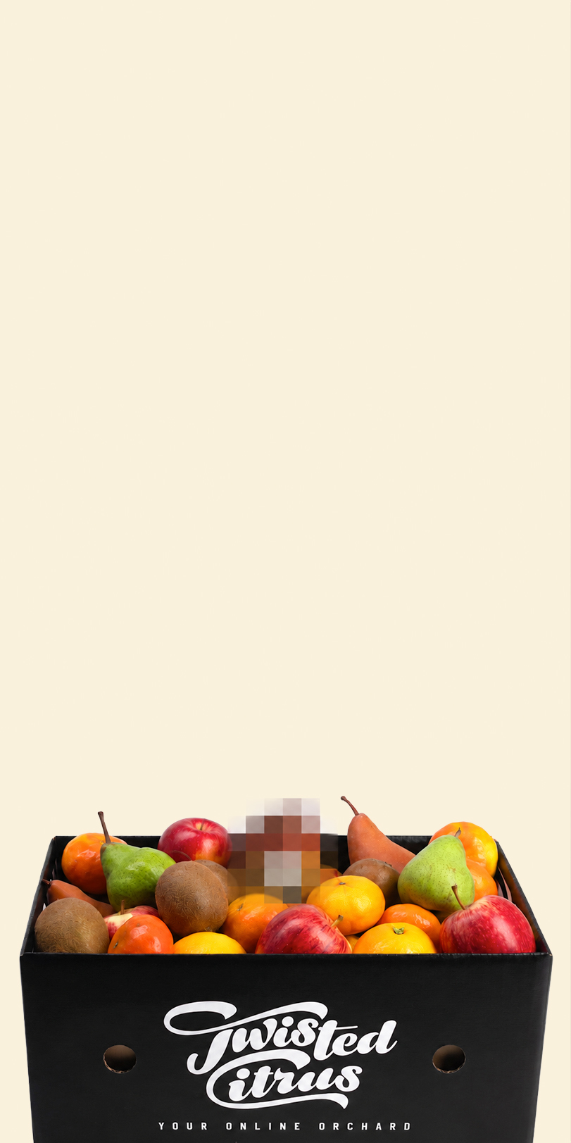 Twisted Citrus Birthday Banner